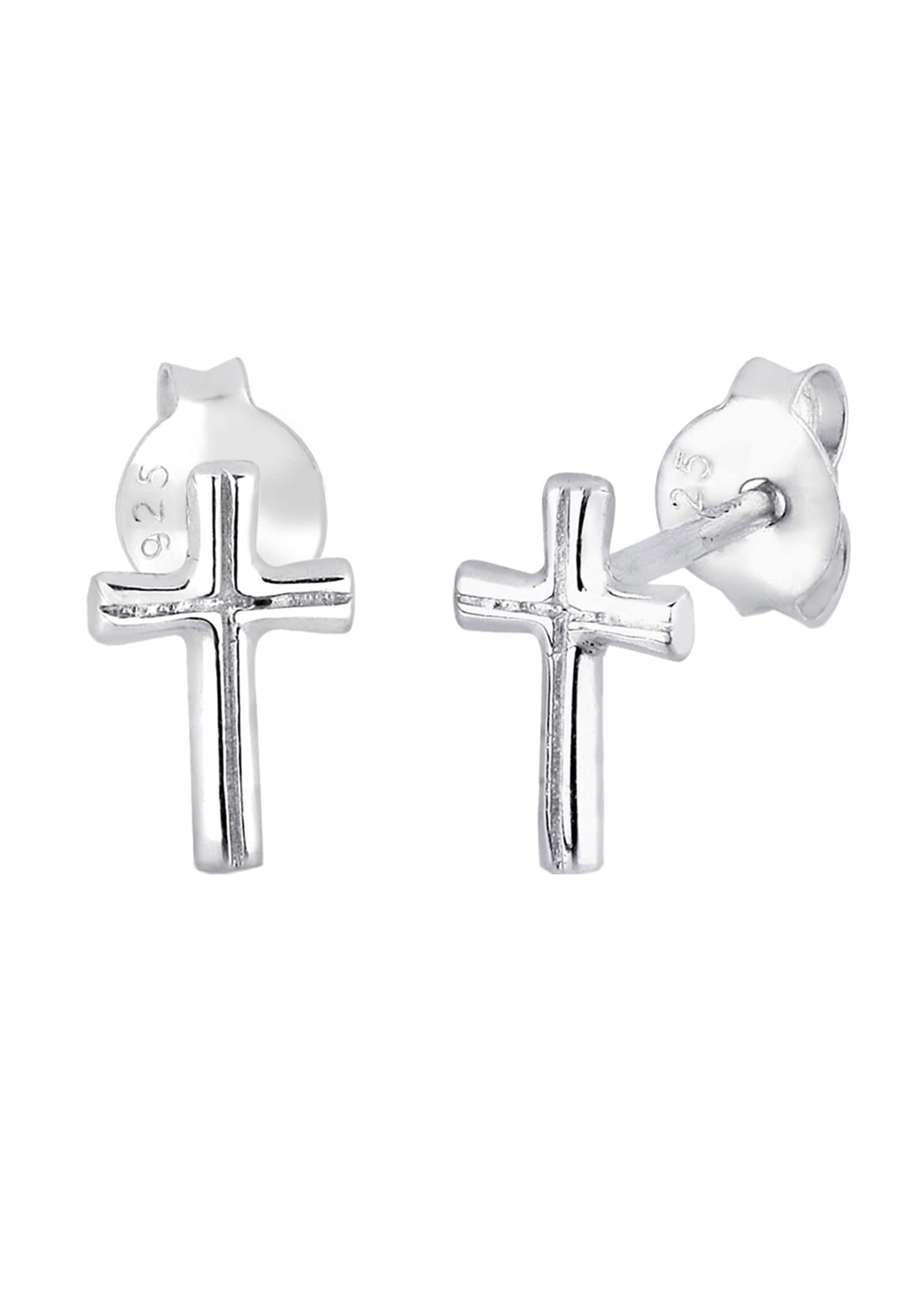 Elli Women's 925 Sterling Silver Xilion Cut Earrings