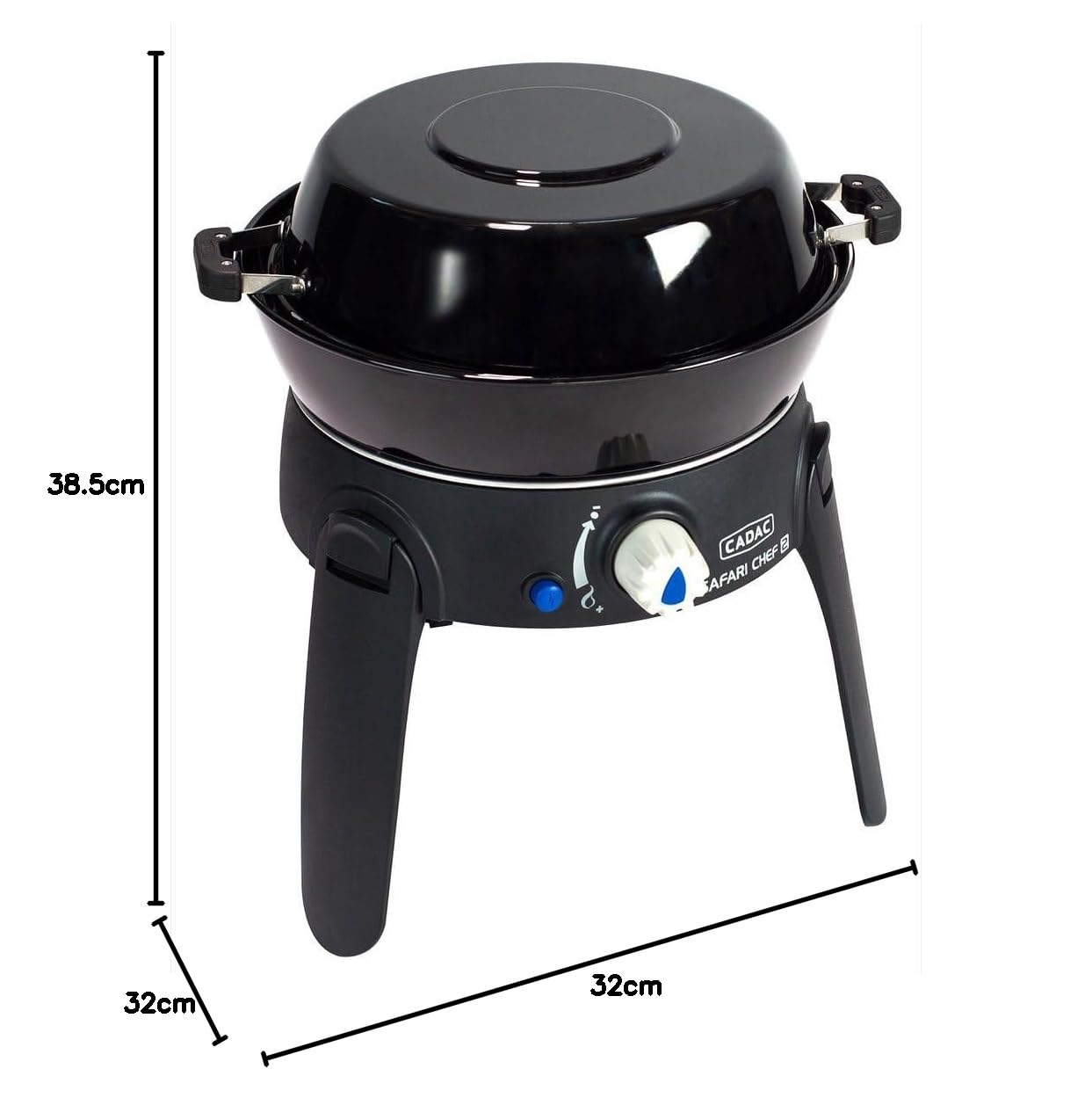 Barbacoa portátil Cadac Safari Chef 2 LP, 30 cm