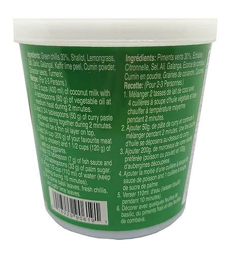 Aroy-D - Grüne Currypaste - Um Ihren Gerichten eine orientalische Note zu verleihen.