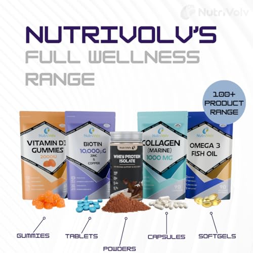 Zinc Picolinate 28mg | 365 Tablets | 1 Year Supply | One A Day | Max Absorption & Bioavailability | Immune Function, Fertility & Healthy Bones, Vision, Hair, Nails, Skin | Vegan UK Made | by NutriVolv - Image 5