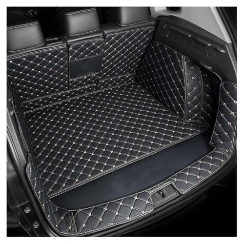 HJXCFUCDV Coche Alfombrillas Maletero, para Peugeot 5008 (5 Seats) 2017-2024 Maletero Alfombrilla Impermeable Anti-rasguños protección Alrededor del Reloj,C