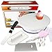 Cake Turntable Rotating Stand by Bakeware Pro with Bonus Frosting Icing Piping Pastry Bag and Five Nozzle Tips| Revolving Decorating Set For Dessert Birthday Party Holiday Wedding