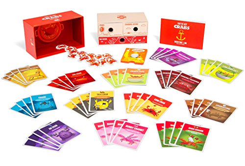 You've Got Crabs by Exploding Kittens - A Card Game Filled with Crustaceans and Secrets - Family-Friendly Party Games - Card Games For Adults, Teens & Kids You've Got Crabs by Exploding Kittens - A Card Game Filled with Crustaceans and Secrets - Family-Friendly Party Games - Card Games For Adults, Teens & Kids
