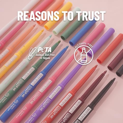 SWISS BEAUTY Colour Me Happy Matte Eyeliner Pencil | Waterproof & Smudge-Proof Pencil | Long-Lasting | Shade- White Lily, 0.4Gm - Image 6