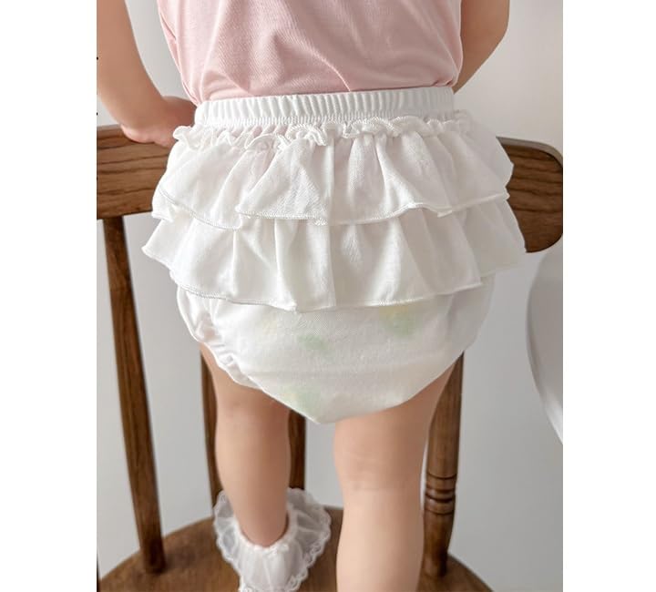 Baby Girl Puff Bloomers Infant Bloomer Shorts for Girls Newborn Girl Cake Smash Underwear Bottoms Cute Diaper Cover2