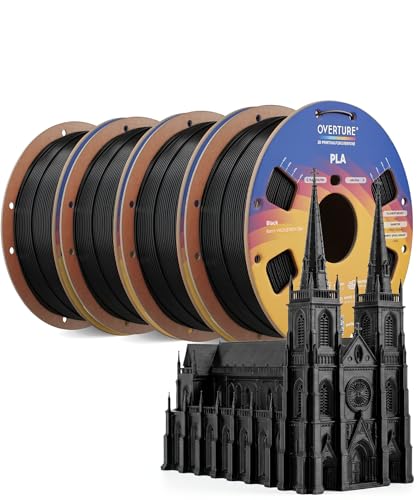 Filament OVERTURE PLA BLACK