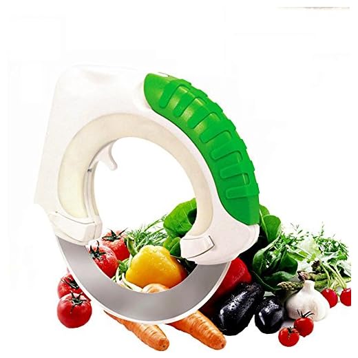 Circular Rolling Knife Stainless Steel, Universal Kitchen Knife, Round Knife Kitchen Cutter with Cover, Circular Rolling Knife
