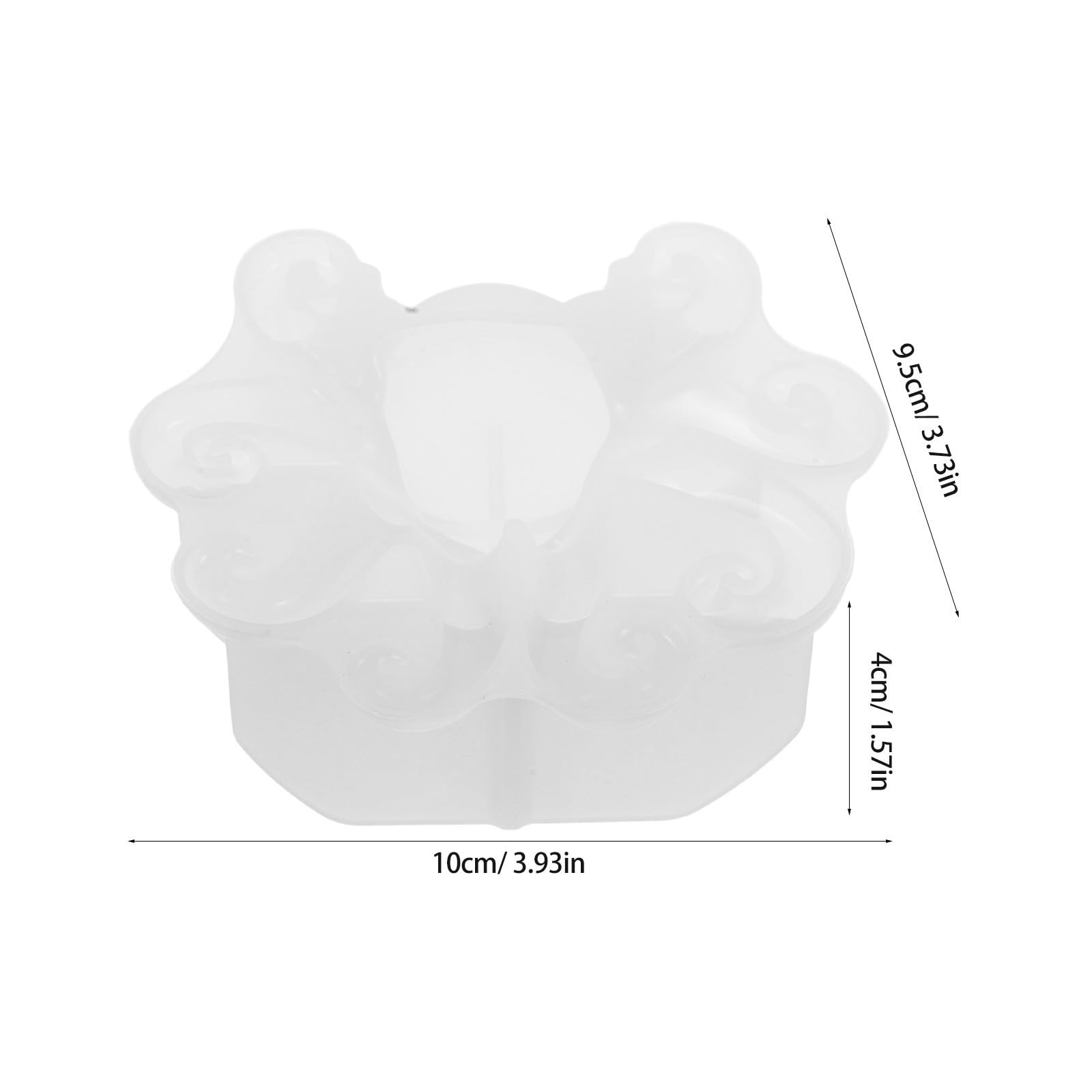Healeved 10 Pezzi Stampo in Silicone a Forma di Polpo per Resina e Fai da Te