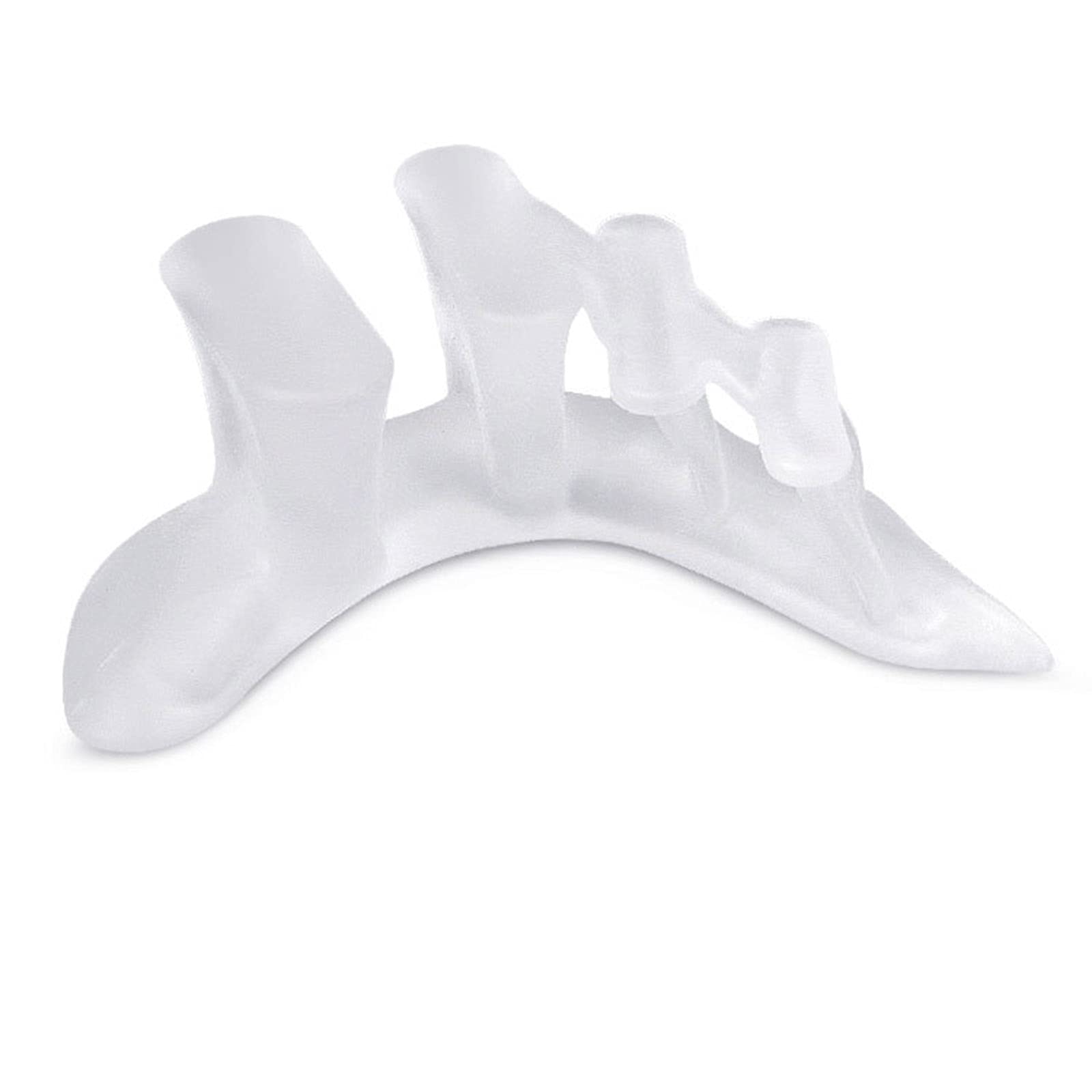 Ubersweet® 1 Pair Silic Bunion Rector Hallux Valgus Rector Toe Separator Soft Gel Splints Hammer Toe Treatment Set_