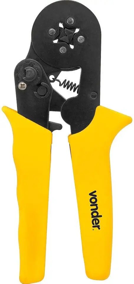 Vonder, Alicate Prensa Terminais, Tubular, 0,25 Mm² A 6,0 Mm², Ap 256.