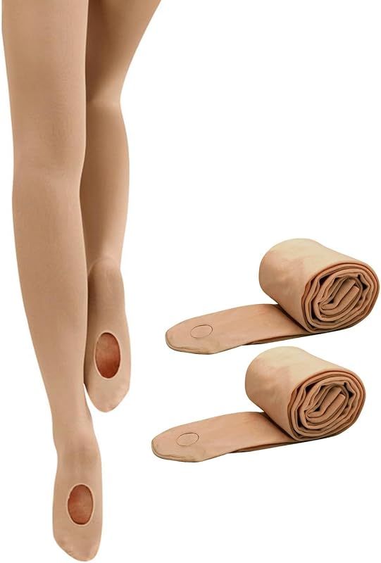 Girls' Ultra Soft Pro Dance Tights Ballet Transition Daily Student Tights (Toddler/Little Kid/Big Kid)