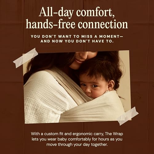 Image of Solly Baby Wrap, Buttery-Soft Baby Carrier Newborn to Toddler 8-25 Lbs., Lightweight & Hands-Free Infant Sling Wrap, Breathable Carrier, Baby Wearing & Postpartum Essential, New Mom Gift, Iconic Pink