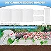 Vashly 40ft Garden Edging Border Kit - 5.9 Inch Tall Plastic Landscape Edging With 40 Stakes