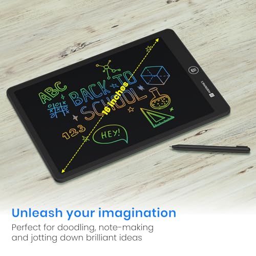 Portronics RuffPad 16 Lite 16-Inch Multicolor LCD Writing Pad - Image 4