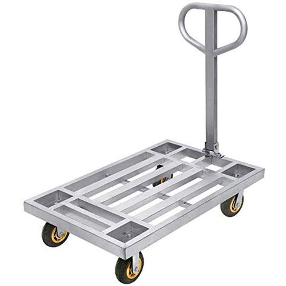 Buy Folding Hand Truck,with Rotating Wheels Silent Moving Hand Truck