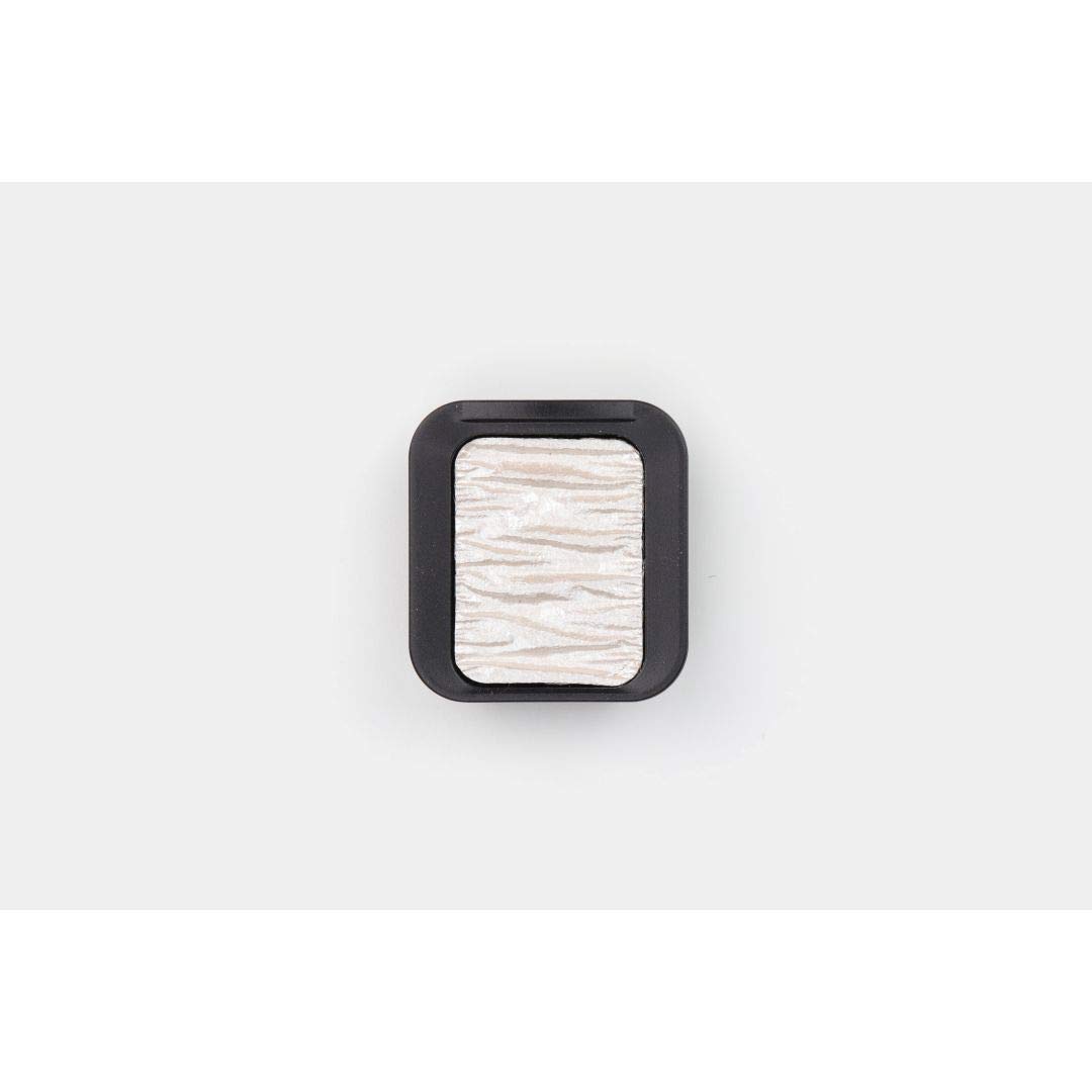 FineTec Mica Based Pearlescent Watercolour - Opaque - Professional Quality - Pearl Silver - 30 mm x 22 mm Rectangular Pan