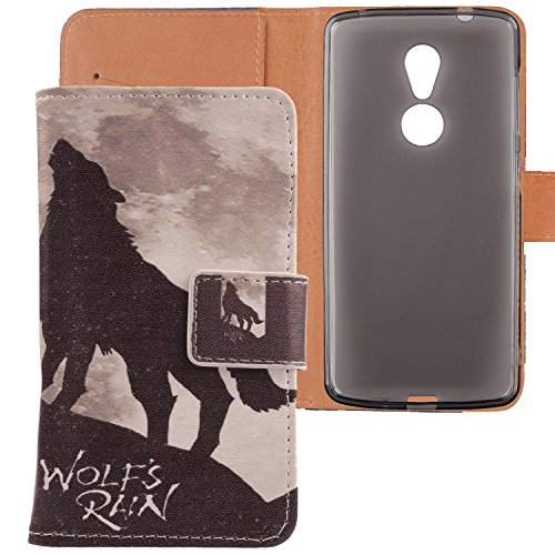 Lankashi PU Flip Leder Tasche Hülle Hülle Cover Schutz Handy Etui Skin Für ZTE Axon 7 Mini 5.2