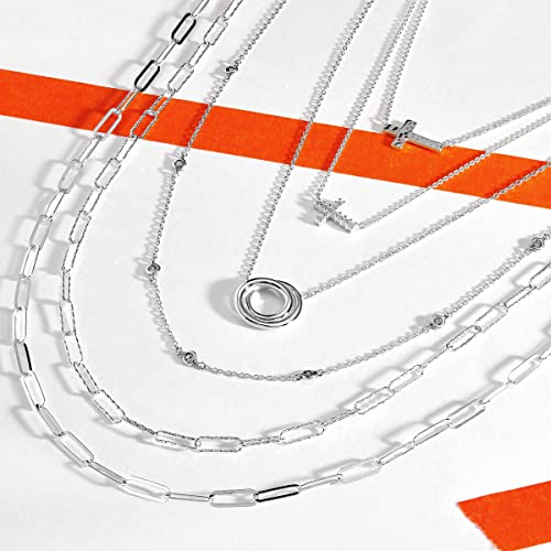 Silpada 'Graffetta Matte' Chain Necklace In Sterling Silver, 16" + 2" #TOP5