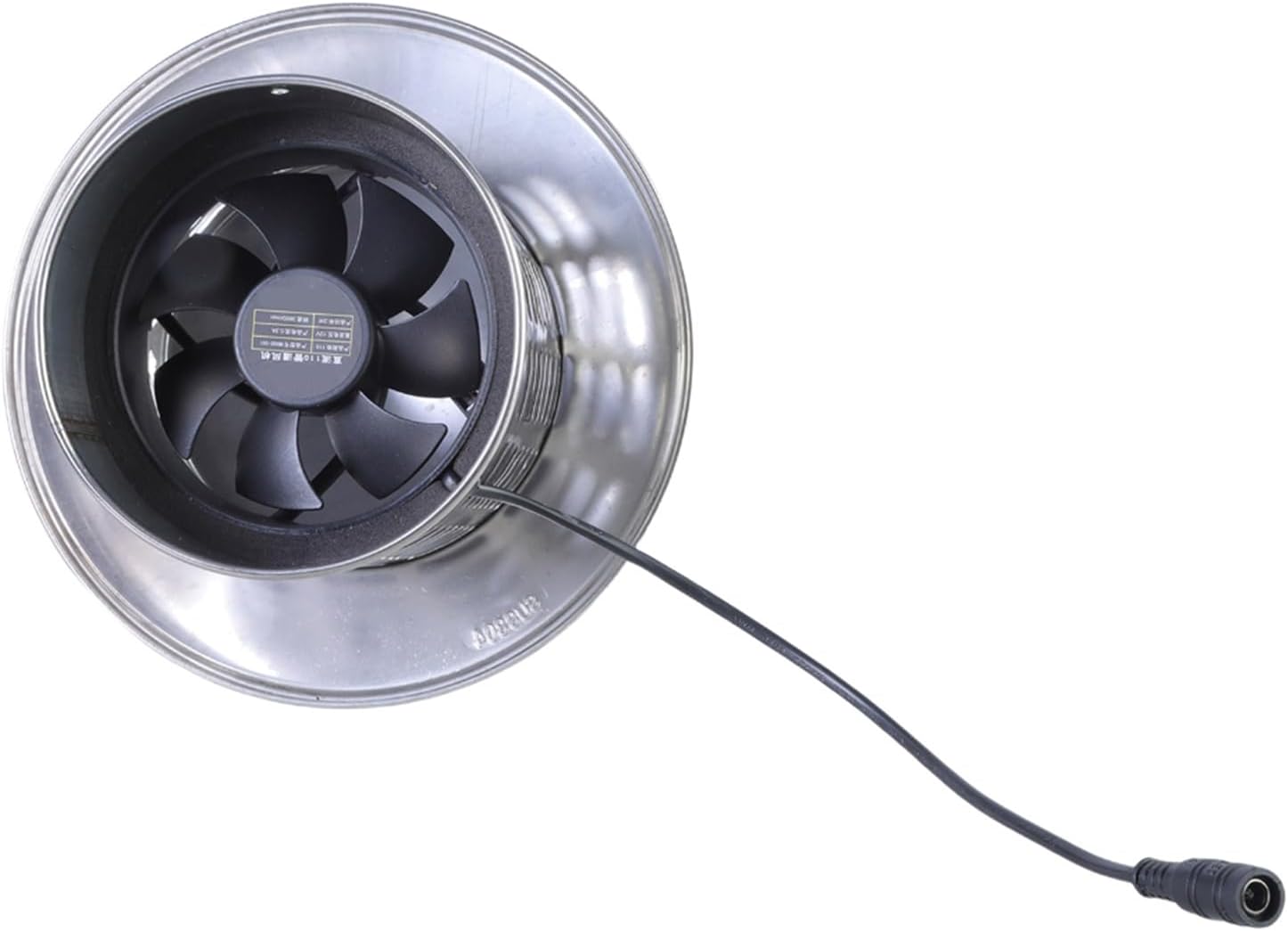 Solar Exhaust Fan Air Extractor Small Ventilator Panel Powered 110mm Duct For Home Agriculture Aluminum Brushless Motor