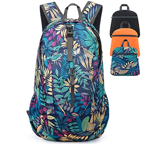 Sucipi 40L Waterproof Lightweight Hiking Backpack Large Capacity Folding Backpack Daypack for Men Women