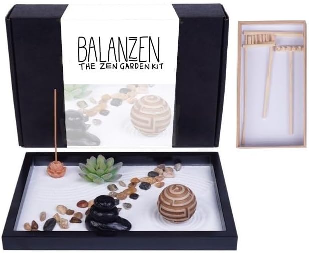 Zen Garden 10 pcs, 11 x 8,5 x 1,5 in, Incenses, Japanese