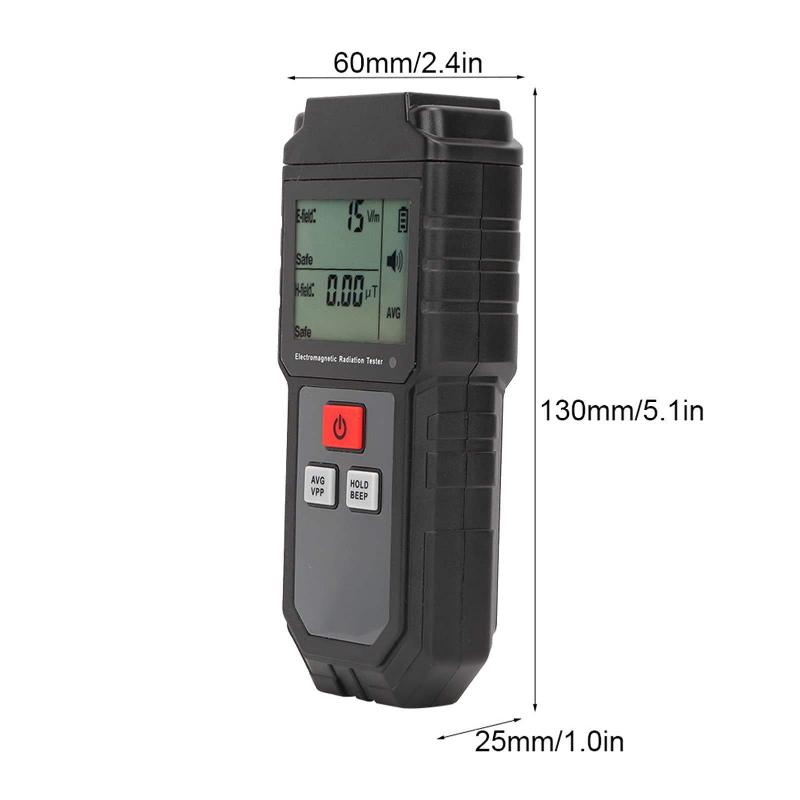 Alomejor Detector Digital de Radiación, Pantalla LCD de Alta Precisión para