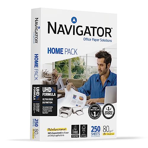 Navigator Home Pack   Pack de 250 hojas, A4, 80 gr, 1 paquete