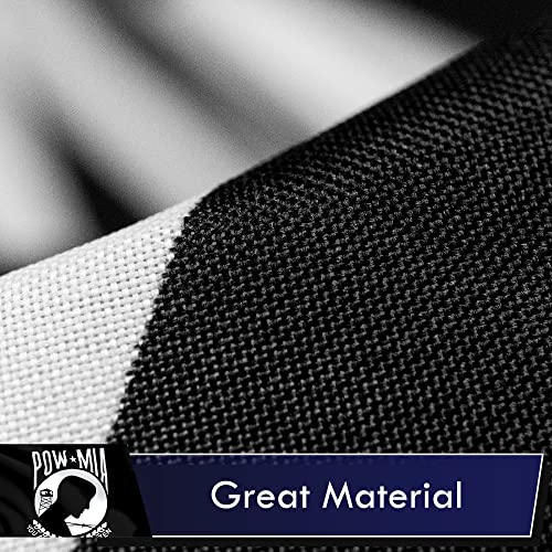 G128 Pow Mia Flag | 3X5 Ft | Liteweave Series Printed 100D Polyester | Vibrant Colors, Brass Grommets #TOP3