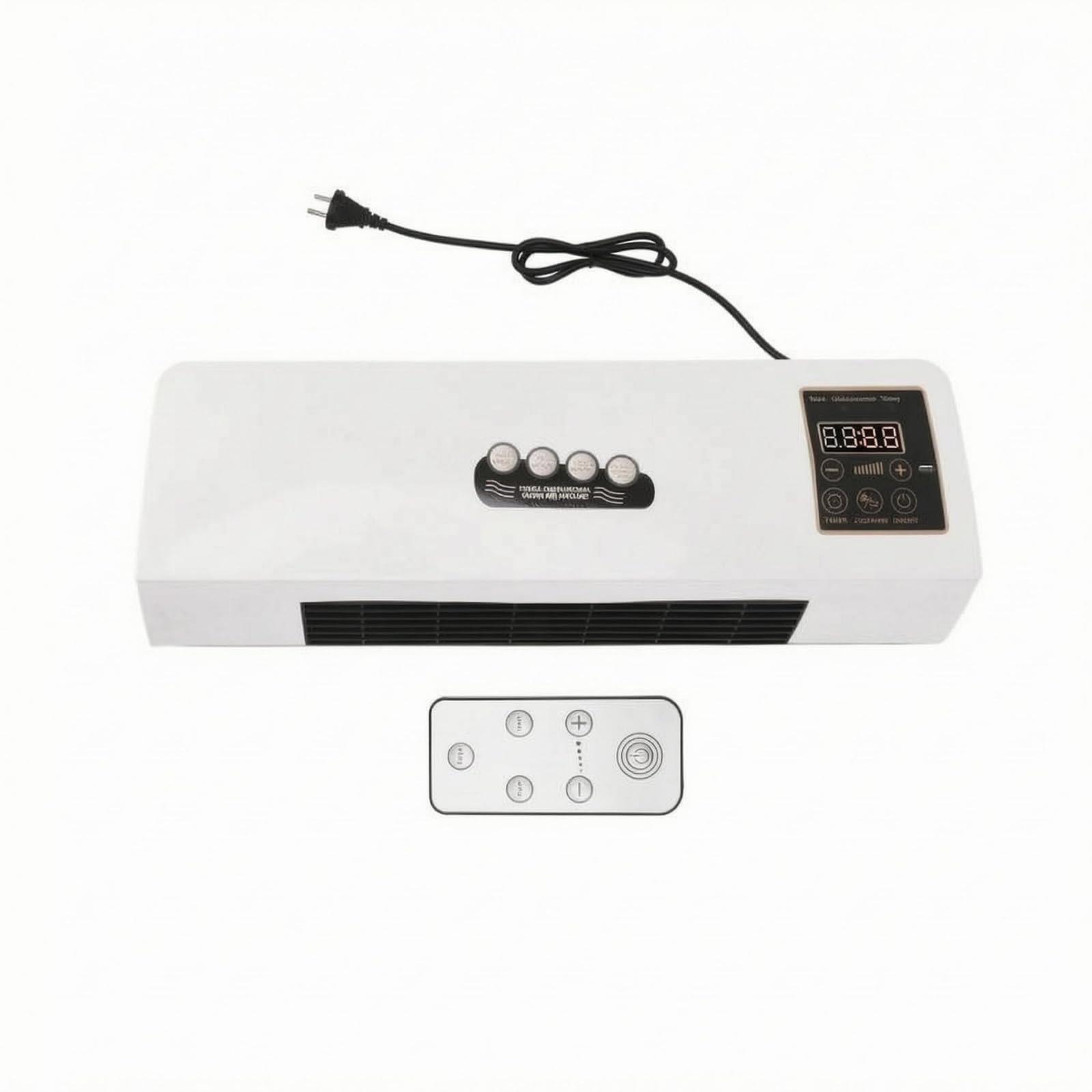 Bnf® 2-in-1 Heater and Air Conditioner PTC Fast Heating Wall Mounted Heater Cooler 6-Hour Timer Portable Mini Heating and Cooling Safety Protection for Bedroom, Bathroom, Us 110V-picture-11