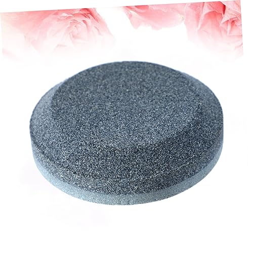 HEMOTON whetstone double sided tool Circular Sharpener Tool Kitchen Grinding Tool Sharpen the small round sharpener knives household