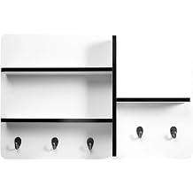 Consumer Unit Cover Wood Electricity Meter Box Wall Canvas Creative Power Distribution Switch Storage Rack Living Room Clothing Hook40x60CM,Push to the left A