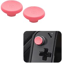 Joystick Caps Replacement Compatible with Lenovo Legion Go Controller, 3D Printed PLA Thumb Grip for Gaming Pink
