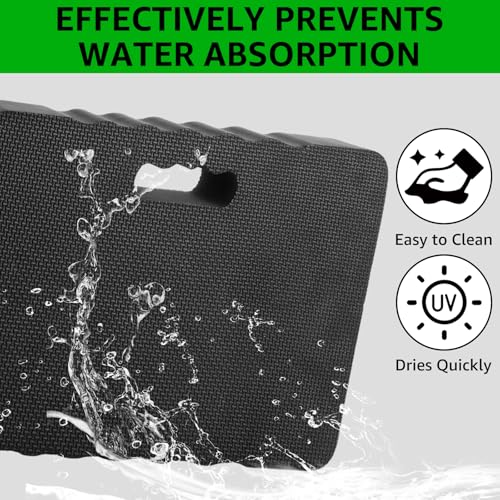 GBACHOOSE 3 Stück Kniekissen Garten, 43 x 28 x 4 cm Knieunterlage, Kniekissen Arbeit Groß, Kniematte Werkstatt, Mehrzweckkissen Kniekissen, Kniebrett, Kniepolster für Gartenarbeit, Reparatur, Yoga