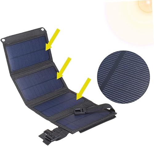 Miniatura 2 de Cargador solar plegable para camping, cargador solar de emergencia, cargador solar de emergencia, cargadores solares para teléfonos celulares,