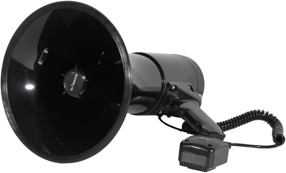 High Power Portable Hand Megaphone Loud Recording Horn Tour Guide Speakers Loud Volume
