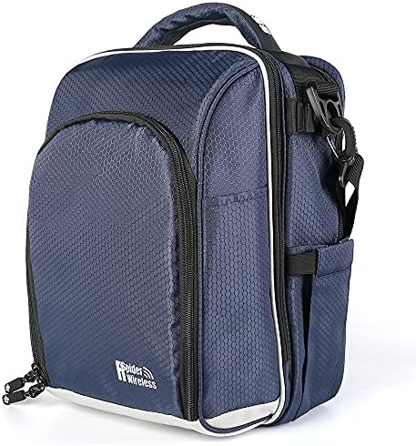 Premium Pilot Flight Bag - Aviation Bag (Navy Blue)