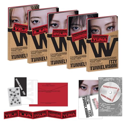 [TUNNEL VISION] (Member Ver. / Random) Sleeve + Photobook + CD-R + Postcard + Photocard + Accordion Name Card + Gift