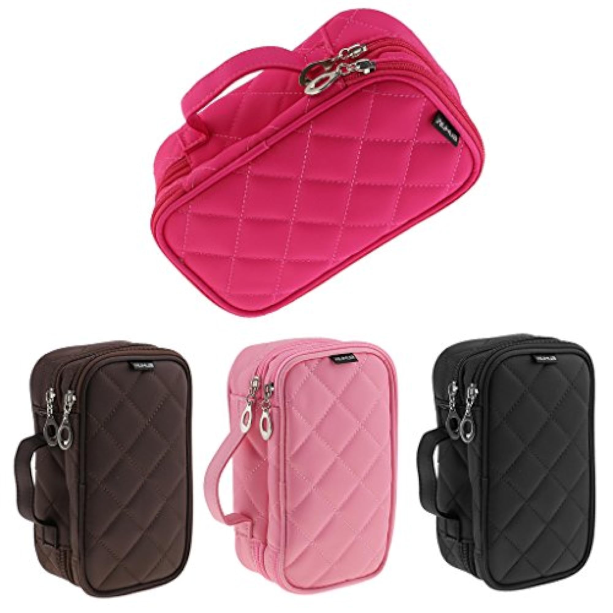 Travel Cosmetic Makeup Bag, Women's Toiletry Organizer Train Case