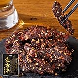 LIVEEN 蒙古牛 麻辣ビーフジャーキー おつまみ 120g｜旨辛スパイス仕立て ジャーキー｜そのまま食べられる おつまみ・つまみ用｜ご飯のお供にも 酒の肴 常温保存