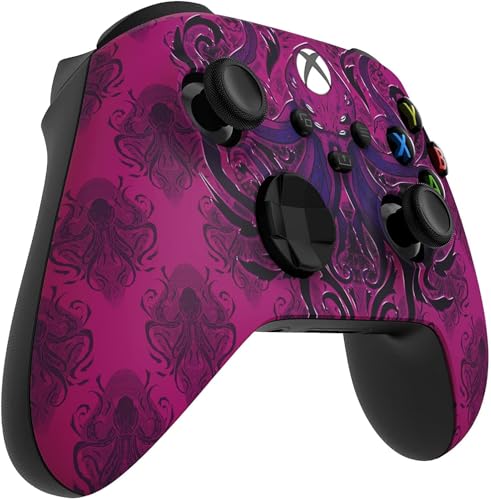 Image of Custom Controllerzz Wireless Controller for Microsoft Xbox Series X /S & Xbox One - Soft Touch Feel - Custom Xbox Series X /S Controller (X /S Purple Monster)