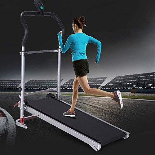 Image of Compact Folding Treadmill for Home, Electric Walking Running Machine, Low Noise Running Fitness with Display