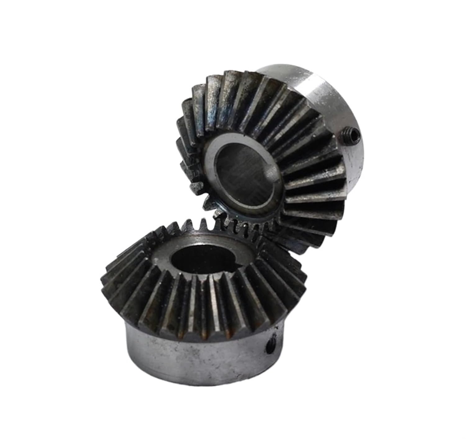 High Precision Motor Spur Gear 1pcs Bevel Gear 2Mod 18Teeth Inner Hole 10mm Keyway 4mm Transmission CNC Parts(2PCS 2M18T)