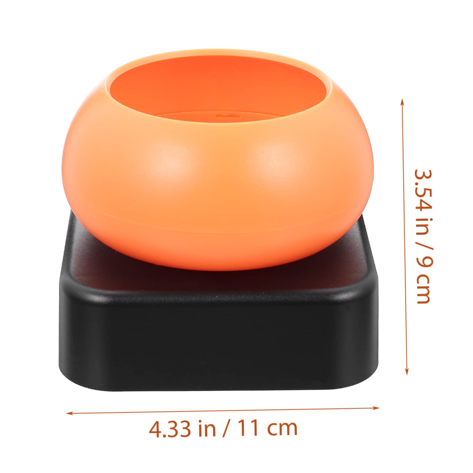 IWOWHERO Electric Beading Machine for DIY Jewelry Making Bead Threading Tool Speed Control Orange Beads Spinner