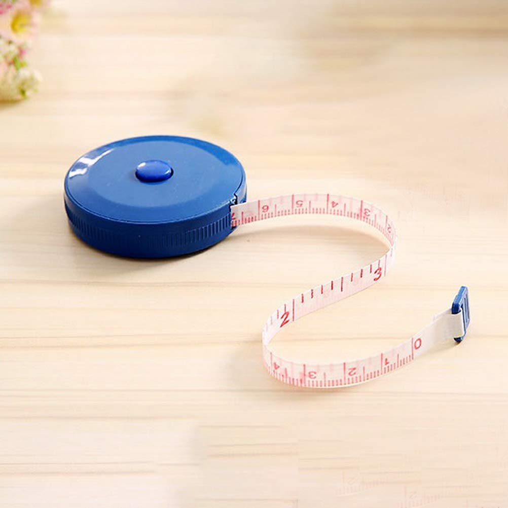 2 Pack Tape Measure Measuring Tape for Body Sewing Clothes Tailor Fabric Craft Measurements Included Soft Tape Measure&Retractable Measuring Tape