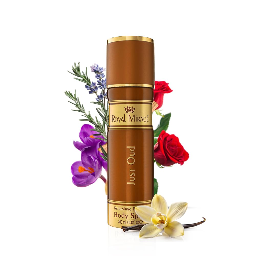 Royal Mirage Just Oud 200ml Body Spray-picture-46