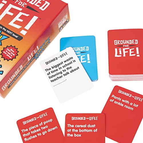 WHAT DO YOU MEME? Grounded for Life Expansion Pack – The Ultimate Kid Game – Designed to be Added to Grounded for Life Core Card Game – Ages 8+ - image 8