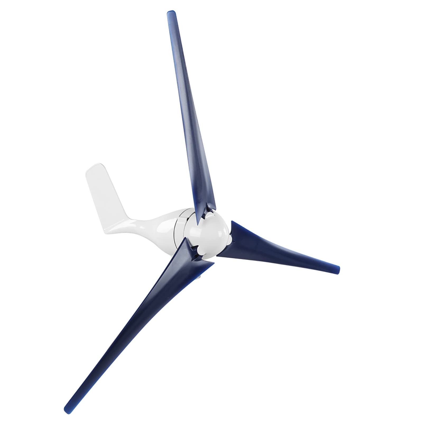 Aramox Kit de Generador de Turbinas Eólicas de 200 W, Aerogenerador de Imán Permanente con Controlador, 12 V, 24 V, 48, Diseño de Plástico de Aleación de 3 Palas para Barcos, Cabinas, Terrazas,