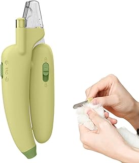 unhas cachorro, Aparadores garra com luz LED UV, Cortadores e aparadores unhas elétricos para cães e gatos, lixa unhas grátis, lâmina afiada, ferramenta tosa para Iytefeki