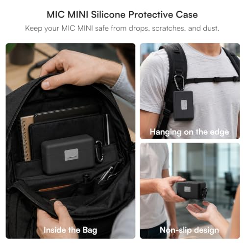 Image of DJI Mic Mini Combo + Silicone Case + Colorful Wind Muff + Selfie Light