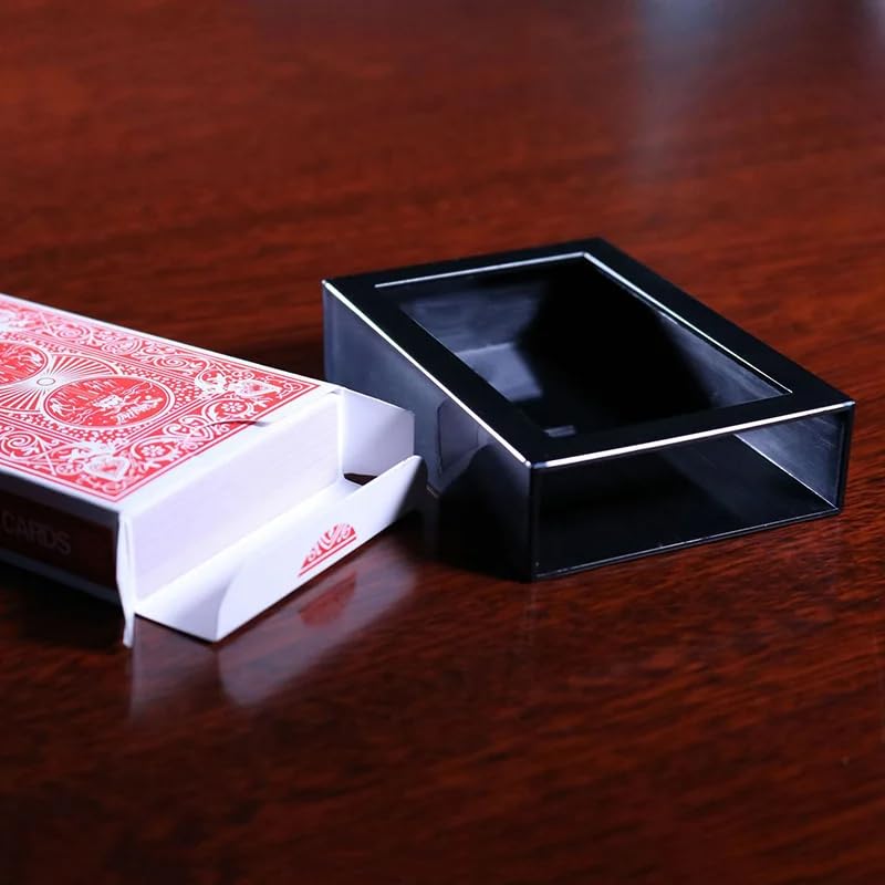 Boîte à Cartes Magique Qui Disparaît – Accessoire Close-up Pour Mentaliste, Tour De Cartes Facile Et Bluffant